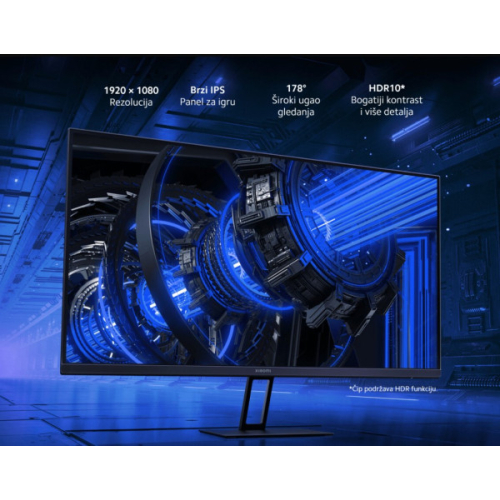 Monitor Xiaomi Gaming G27I /27INC/P27FBB-RGGL/36W/1920X1080/165HZ/CRNA