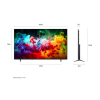 Televizor LG 75QNED70B3A/QNED-MINI LED/75"/4K Ultra Hd/Smart/WebOS 26/CRNA