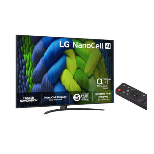 Televizor LG 86NANO82A6B/NANO/86"/4K Ultra Hd/Smart/WebOS 26/CRNA