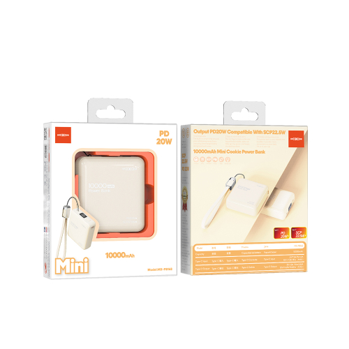 Power Bank Moxom MX-PB162 Mini Cookie PD20W + SCP22.5W 10000MAH bez