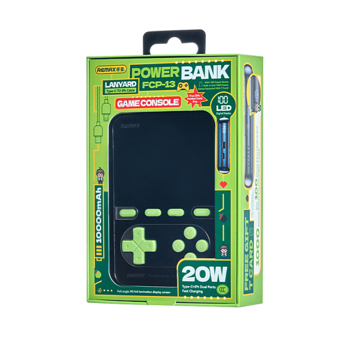 Power Bank Remax FCP-13 Game Console 20W Ultra-Thin 10000MAH Plavi