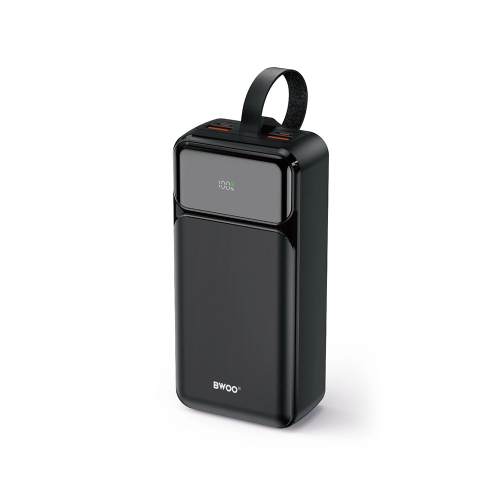 Power Bank Bwoo LCD Display Usb-A/Type C 65W 30000MAH Crni
