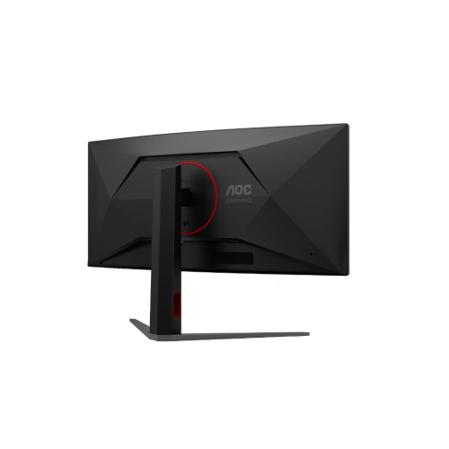 Monitor Aoc CU34G4CA 34"/VA,ZAKRIVLJEN/3440X1440/180HZ/1MS GTG/HDMIX2,DP,USB-C/VISINA/ZVUCNICI/CRNA