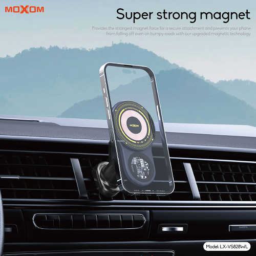 Drzac za Mobilni Telefon Moxom MX-VS828 Wireless 15W Crni