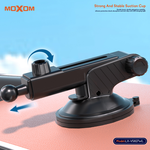 Drzac za Mobilni Telefon Moxom MX-VS827 WL Wireless 15W Crni
