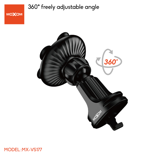 Drzac za Mobilni Telefon Moxom MX-VS177 Ventilacija Crni