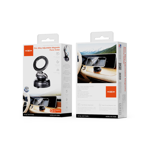 Drzac za Mobilni Telefon Moxom MX-VS200 Magnet i Vakum Crni
