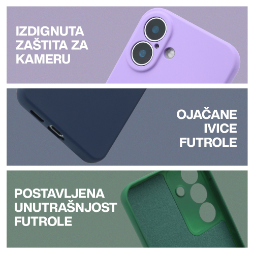 Futrola Velvet Touch za Samsung A566B Galaxy A56 5G Crna