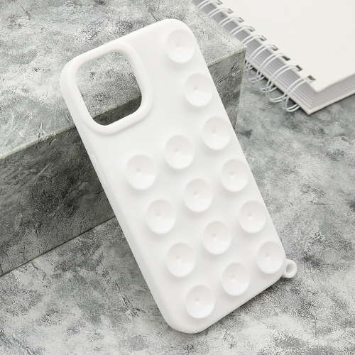 Futrola Octobuddy za iPhone 15 (6.1) Bela