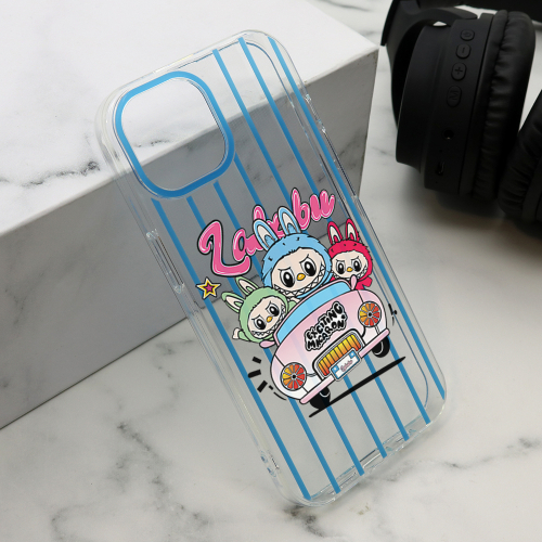 Futrola Print Party za iPhone 15 (6.1) Plava LBB004
