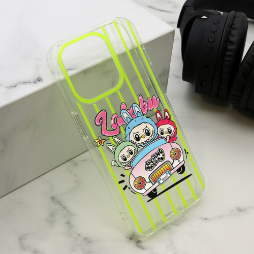 Futrola Print Party za iPhone 15 Pro (6.1) Zuta LBB004
