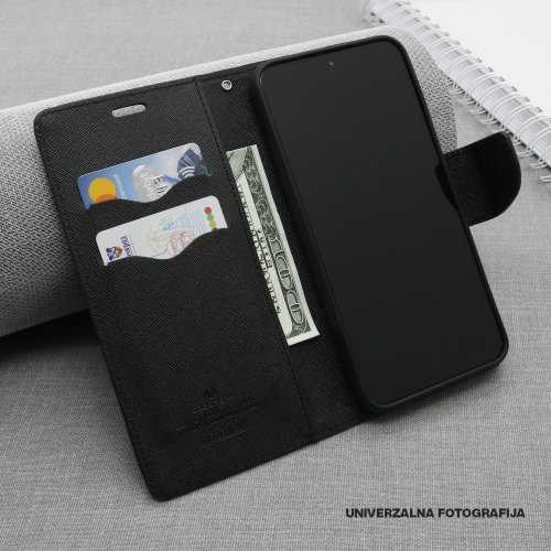 Futrola BI Fold Mercury za Honor 600 Pro Crna
