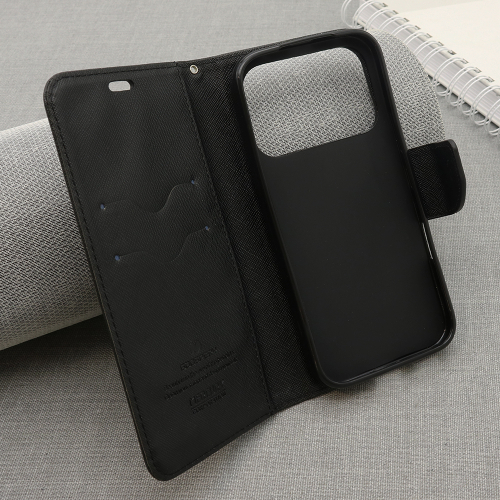 Futrola BI Fold Mercury za Honor 600 Pro Crna