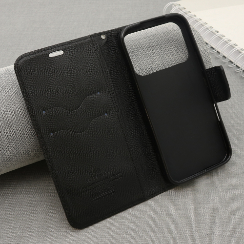 Futrola BI Fold Mercury za Honor 600 Crna