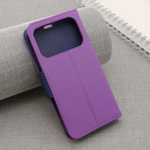 Futrola BI Fold Mercury za Honor 600 Ljubicasta