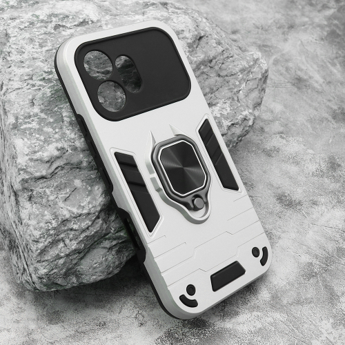Futrola Square Ring za Honor 600 Siva