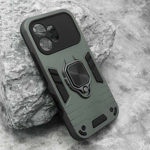 Futrola Square Ring za Honor 600 Zelena