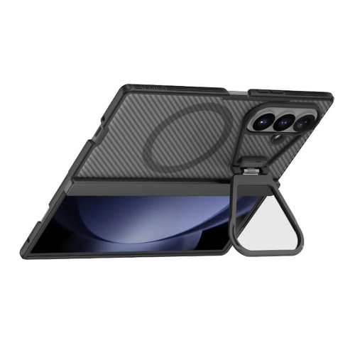 Futrola Nillkin Cam Shield Prop Magnetic za Samsung F976B Galaxy Z Fold 8 Ultra 5G Providno Crna