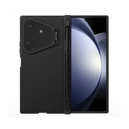 Futrola Nillkin Cam Shield Prop Magnetic za Samsung F976B Galaxy Z Fold 8 Ultra 5G (With S Pen) Crna