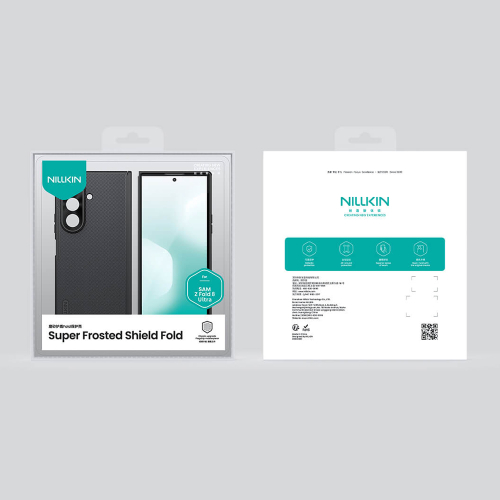 Futrola Nillkin Frosted Shield Fold Magnetic za Samsung F976B Galaxy Z Fold 8 Ultra 5G Providno Crna