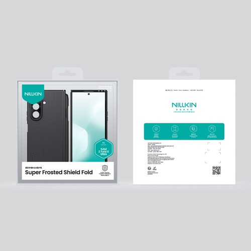 Futrola Nillkin Frosted Shield Fold Magnetic za Samsung F976B Galaxy Z Fold 8 Ultra 5G (With S Pen) Providno Crna