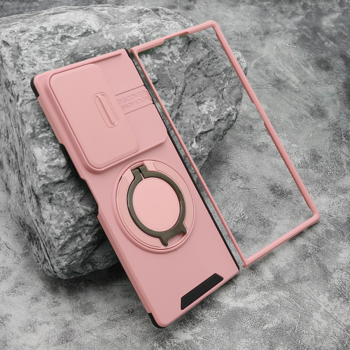 Futrola Defender Camshield za Samsung F976B Galaxy Z Fold 8 Ultra 5G Roze