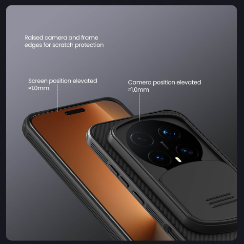 Futrola Nillkin Cam Shield Pro za Honor Magic 8 Pro Crna