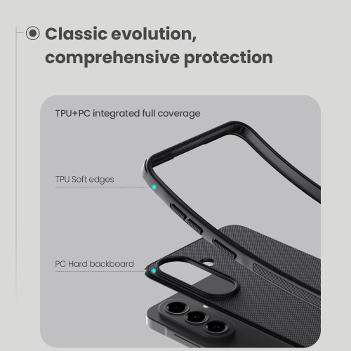 Futrola Nillkin Super Frosted Shield Pro Magnetic za Samsung A576B Galaxy A57 5G Crna