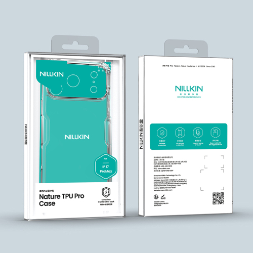 Futrola Nillkin Nature Pro za iPhone 17 Pro Max (6.9)/IPHONE 18 Pro Max (6.9) Providno Crna
