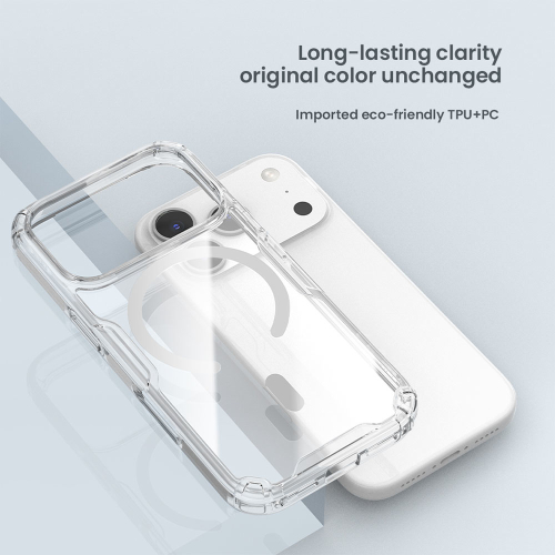 Futrola Nillkin Nature Pro Magnetic za iPhone 17 PRO/18 Pro (6.3) Providno Crna