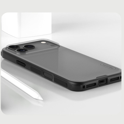 Futrola Nillkin Super Frost Pro za iPhone 17 Pro Max / 18 Pro Max (6.9) Providno Crna