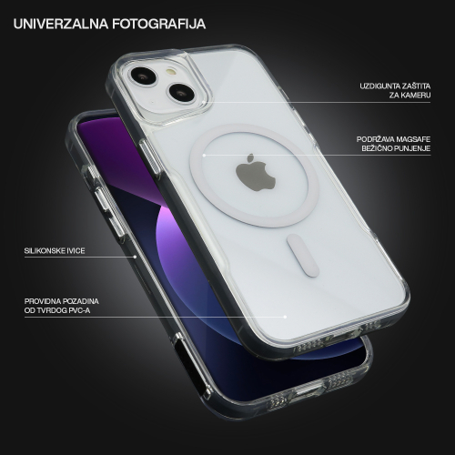 Futrola Aura Magsafe za iPhone 17 Pro Max (6.9)/IPHONE 18 Pro Max (6.9) Bela