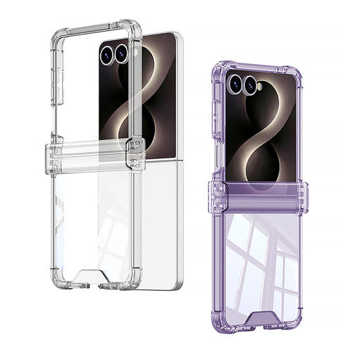 Futrola Lines II za Samsung F776B Galaxy Z Flip 8 5G Ljubicasta (Gkk Case)