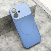 Futrola Color Metal Magsafe II za iPhone 17 (6.3) Svetlo Plava