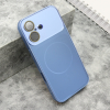 Futrola Color Metal Magsafe II za iPhone 16 (6.1) Svetlo Plava