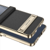 Futrola Luxury Leather Case With Kickstand za Samsung F776B Galaxy Z Flip 8 5G Zelena (Gkk Case)
