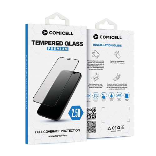 Folija za Zastitu Ekrana Glass 2.5D za Xiaomi Redmi 15C 4G 171MM (Global)/Redmi A7 Pro 4G/REDMI A7 Pro 5G Crna