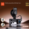 Auto Kamera Moxom MX-DC01 Dual 4K+720P WIFI Crna
