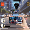 Auto Kamera Moxom MX-DC01 Dual 4K+720P WIFI Crna