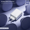 Kucni Punjac Moxom MX-HC292 USB A na Type C 18W Beli