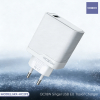 Kucni Punjac Moxom MX-HC292 USB A na Type C 18W Beli