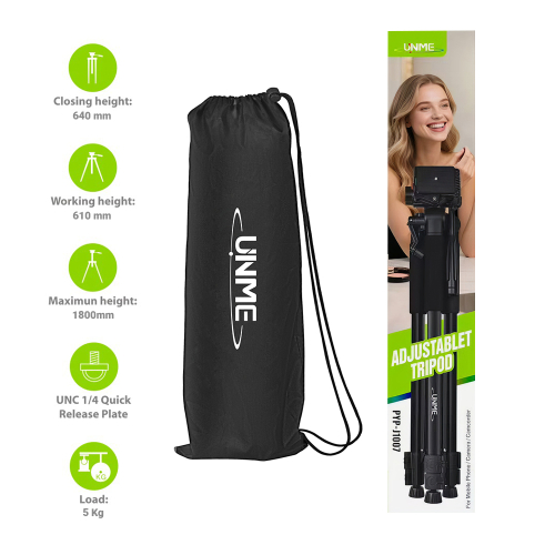 Drzac Tripod Unme PYP-J1007 Crni