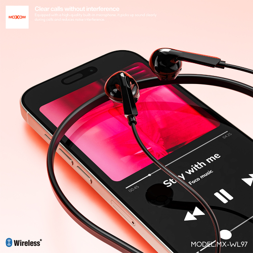 Slusalice Bluetooth Sportske Moxom MX-WL97 Crne