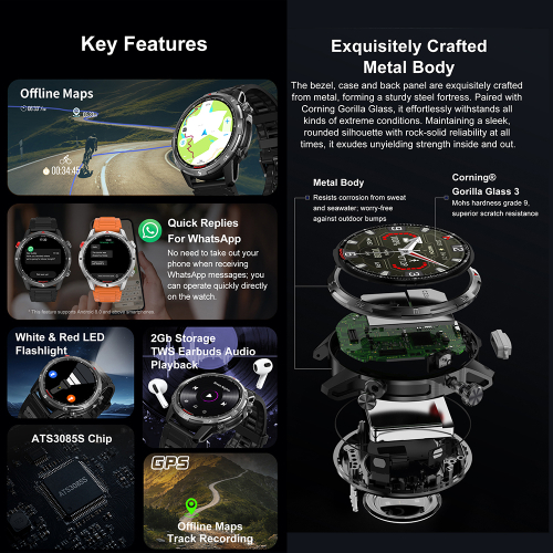 Smart Watch DT G10 Sivi (Silikonska Narukvica)