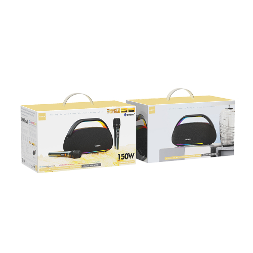 Zvucnik Bluetooth Moxom 150W MX-SK103 sa Dva Mikrofona Crni