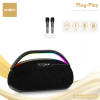 Zvucnik Bluetooth Moxom 400W MX-SK104 sa Dva Mikrofona Crni