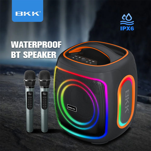 Zvucnik Bluetooth Bkk B46A sa Dva Mikrofona Crni