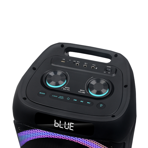 Zvucnik Bluetooth NDR-1308 (Dsp) 60W 2*8 Inca sa Dva Mikrofona Crni