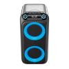 Zvucnik Bluetooth NDR-2066 60W 2 X 6,5INCA sa Dva Mikrofona Providni